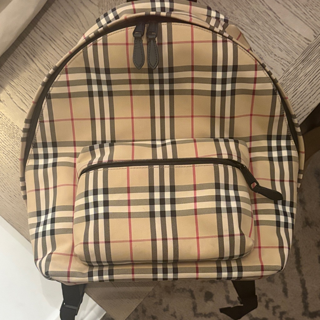 Classic Checkered Backpack